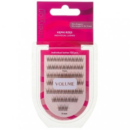 Inter Vion Artificial Eyelashes Clusters Mix 9/10/11 120pcs