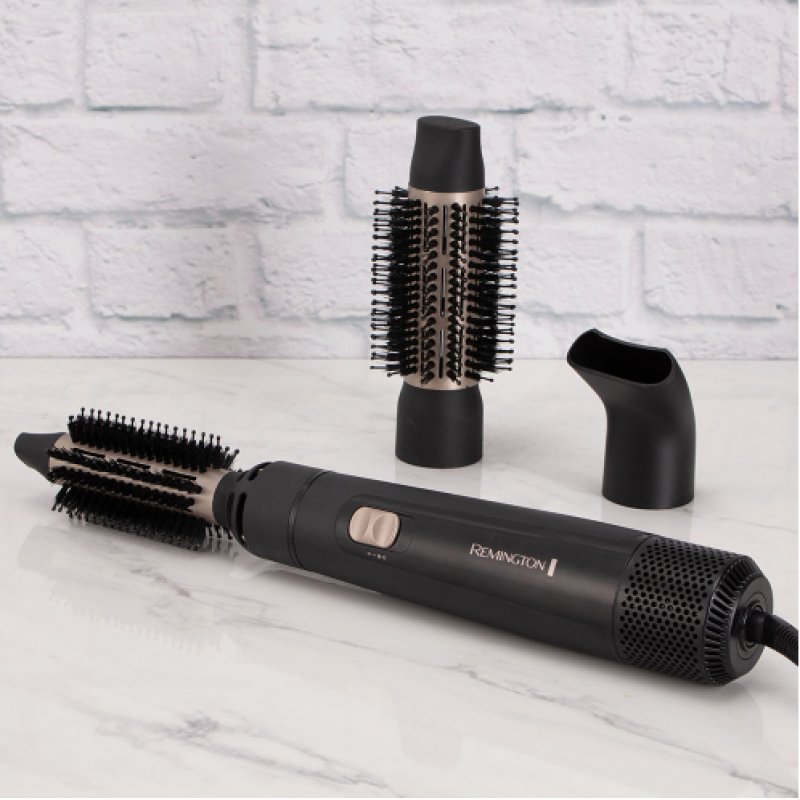 Remington AS7300 Blow Dry & Style Brush 800W with Variable Temperature and Multiple Attachments