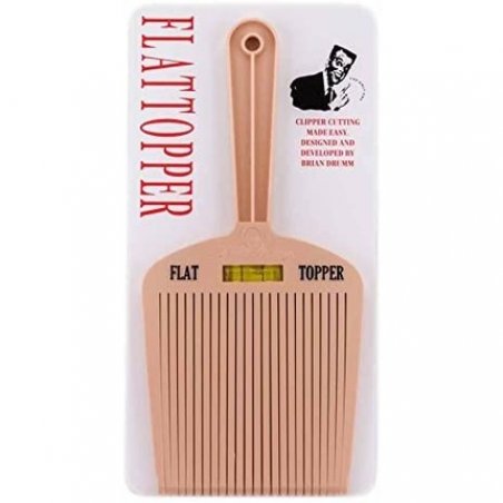 Brian Drumm Flattopper I Machine Comb White