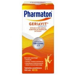 Geriatric Pharmaton Tablets Vitamins Minerals Ginseng Immunity