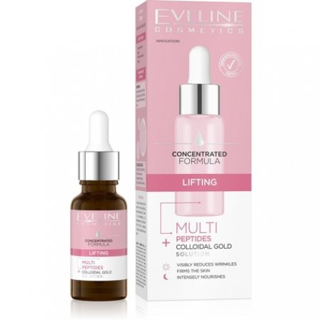 Eveline Concentrated Formula Lifting Serum Multi Peptides Face Neck 18ml