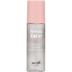 Barry M Fresh Face Dewy Finish Setting Spray with Cucumber Extract and Snow Mushroom - Clear
