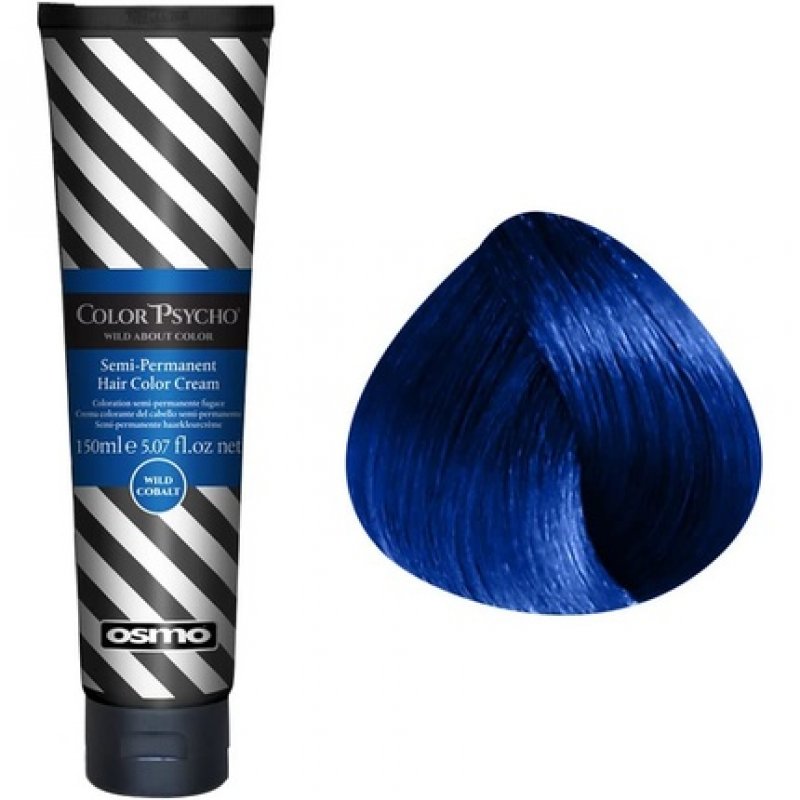 Color Psycho Tamer Semi-Permanent Hair Color Cream Wild Cobalt 150ml