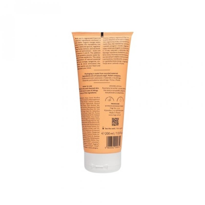 Hagi Natural Spicy Orange Body Lotion with Organic Orange, Honey, Sea Buckthorn, and Shea Butter 200ml