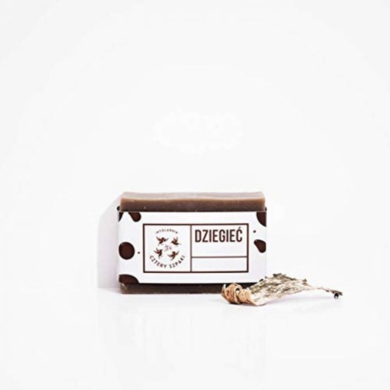 Four Starlings Soapmaker Natural Britch Tar Soap for Skin Problems 110g