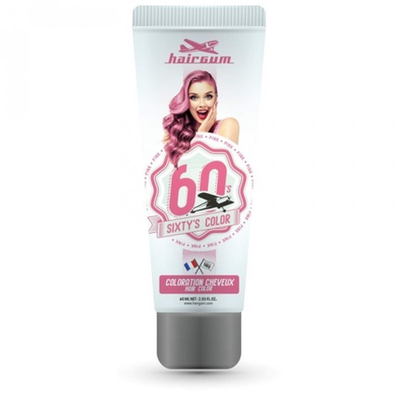 Hairgum Pink Sixty's Colour Cream 60ml