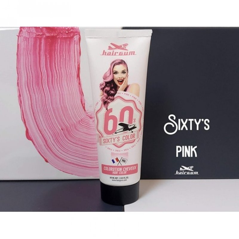 Hairgum Pink Sixty's Colour Cream 60ml