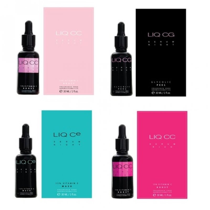 LIQPHARM LIQ CC CE CG CR Light Rich Night Serum 30ml
