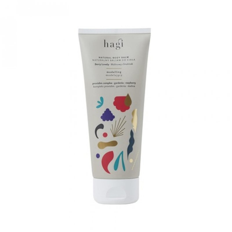 Hagi Natural Firming Body Lotion with Monoi Oil Berry Lovely Modeling Body Lotion Smooths and Firms Strawberries