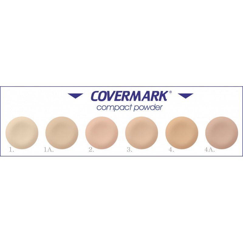 COVERMARK Compact Oily 1, 10g poudre de visage