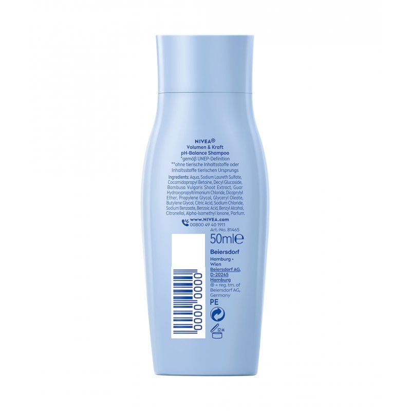 NIVEA 42428947 shampooing 50 ml Shampoing Non-professionnel Femmes