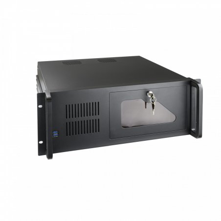 TooQ RACK-406N-USB3 rack cabinet 4U Wall mounted rack Black