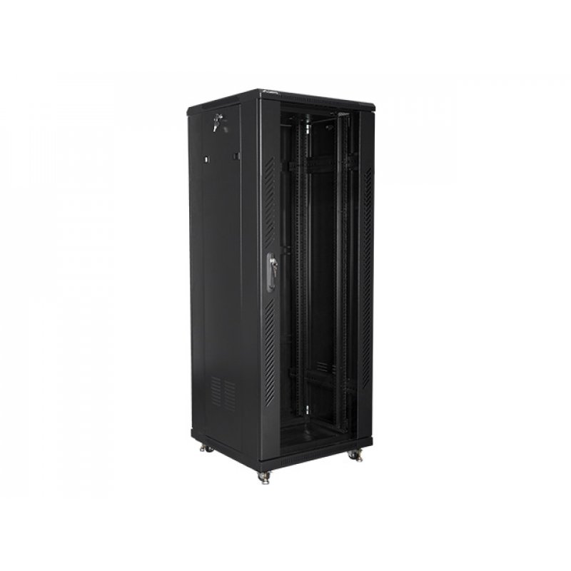 ARMARIO RACK LANBERG DE SUELO 32U/600X600X1603 19" FLAT PACK NEGRO