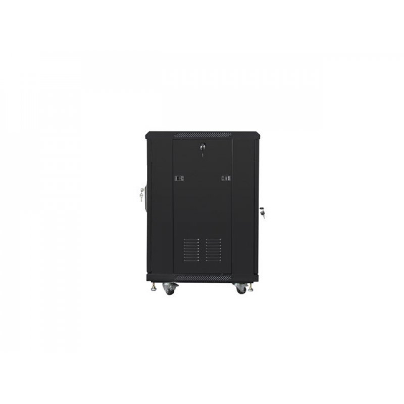 Lanberg FF01-6615-12B rack cabinet 15U Freestanding rack Black