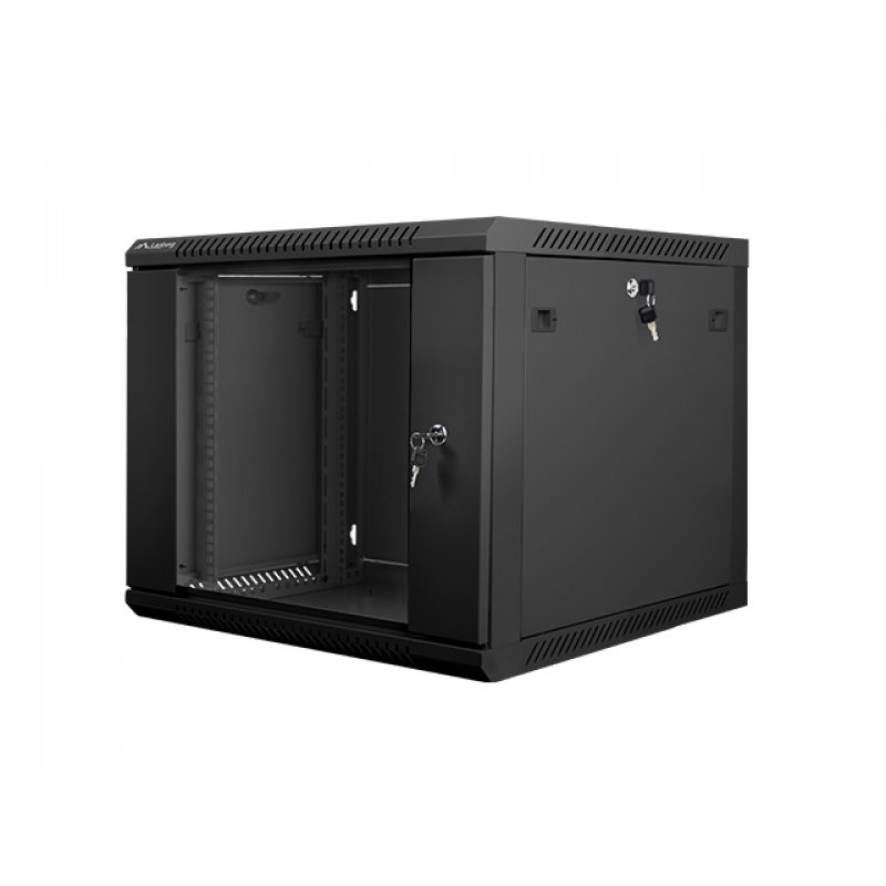 Lanberg WF01-6609-10B étagère 9U Rack monté sur le mur Noir