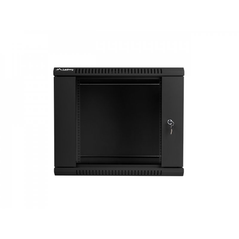 Lanberg WF01-6609-10B étagère 9U Rack monté sur le mur Noir