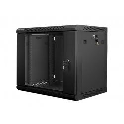 STOCKDIV1 - Lanberg WF01-6409-10B étagère 9U Rack monté sur le mur Noir