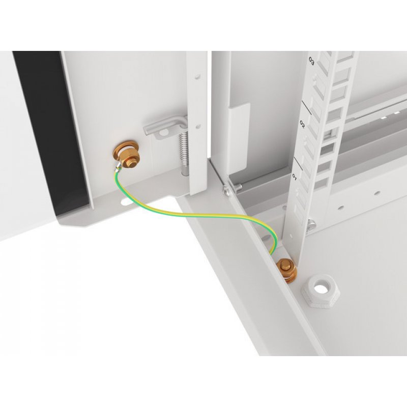 Lanberg WF01-6612-10S rack cabinet 12U Wall mounted rack Grey