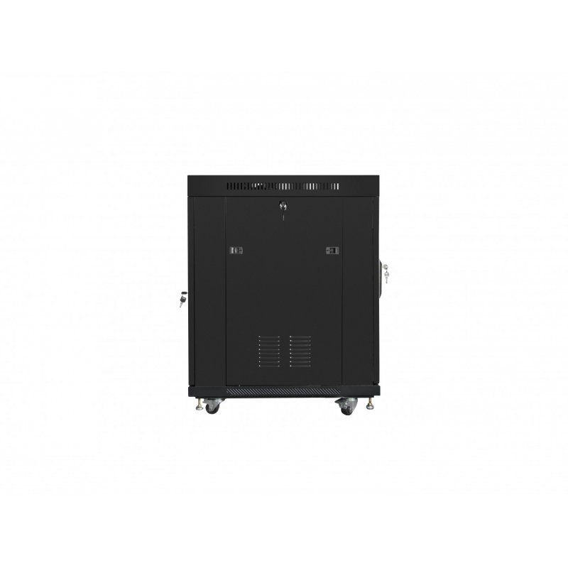 Lanberg FF01-8015-12BL étagère 15U Rack autonome Noir