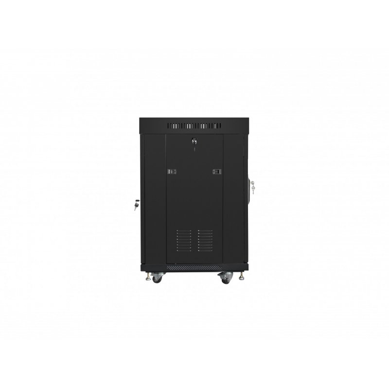 Lanberg FF01-6615-12BL rack cabinet 15U Freestanding rack Black