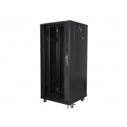Lanberg FF01-6627-12B étagère 27U Rack autonome Noir