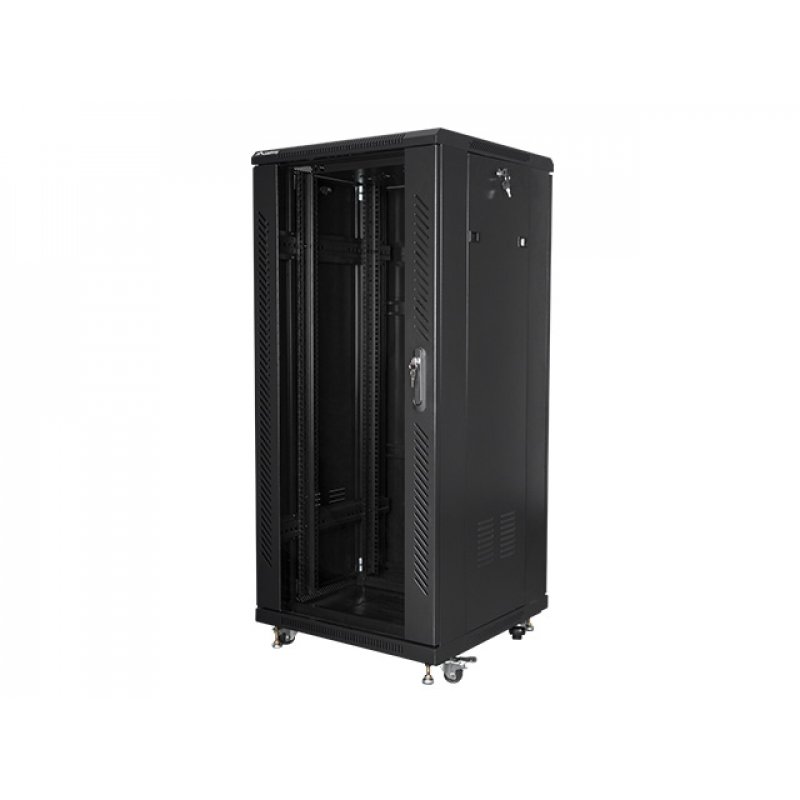 Lanberg FF01-6627-12B étagère 27U Rack autonome Noir