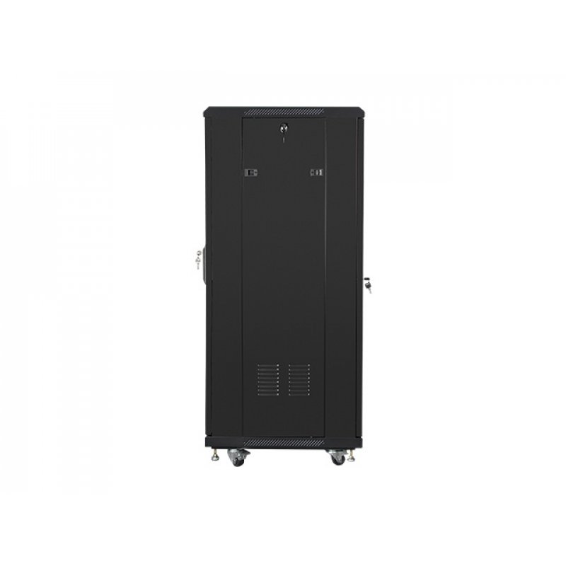 Lanberg FF01-6627-12B étagère 27U Rack autonome Noir