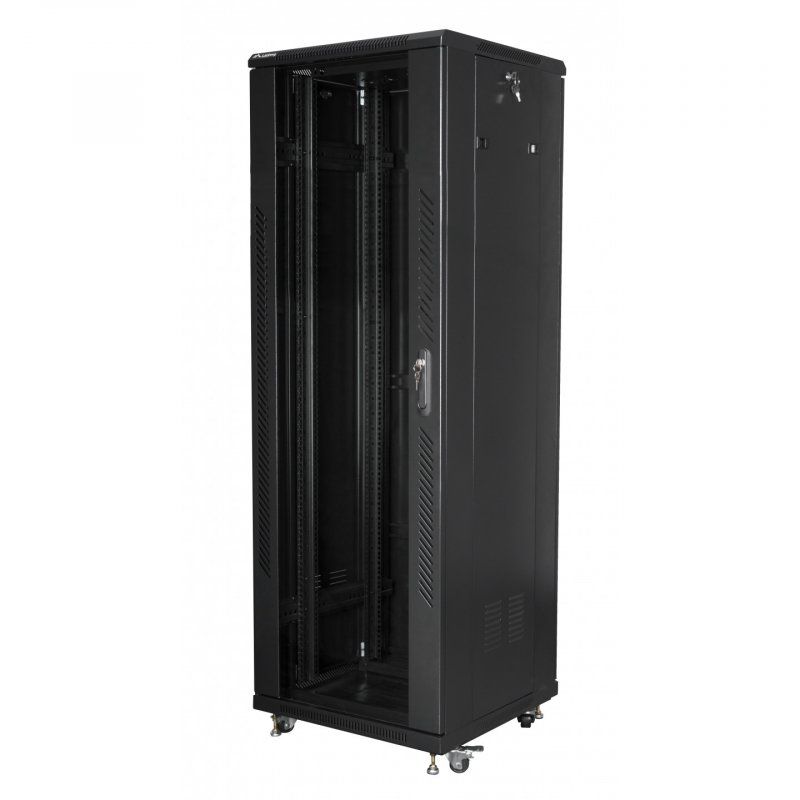 Lanberg FF01-6637-12B étagère 37U Rack autonome Noir