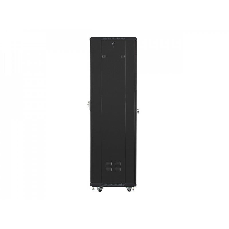Lanberg FF01-6642-12B étagère 42U Rack autonome Noir