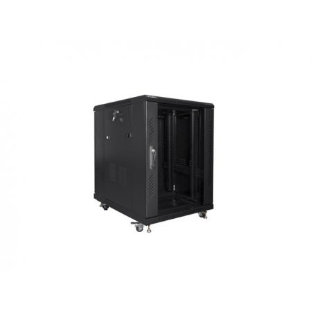 Lanberg FF01-6815-12B étagère 15U Rack autonome Noir