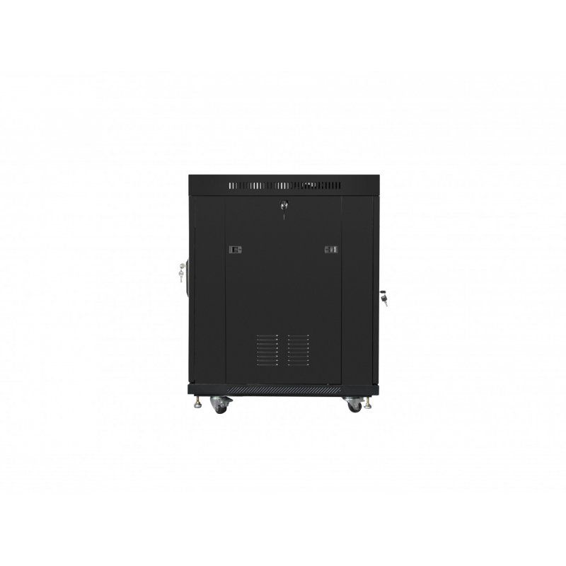 Lanberg FF01-6815-12BL étagère 15U Rack autonome Noir