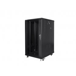 Lanberg FF01-6822-12B étagère 22U Rack autonome Noir