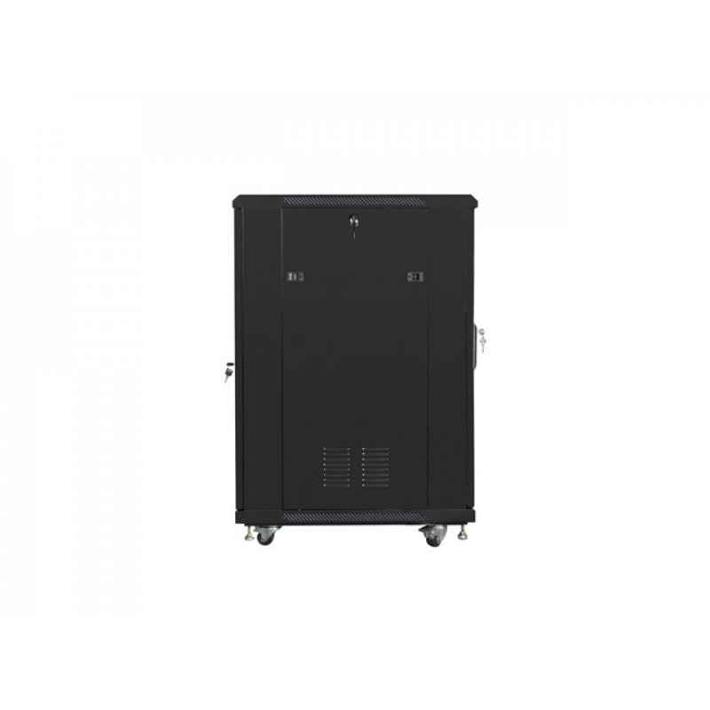 Lanberg FF01-6822-12B étagère 22U Rack autonome Noir