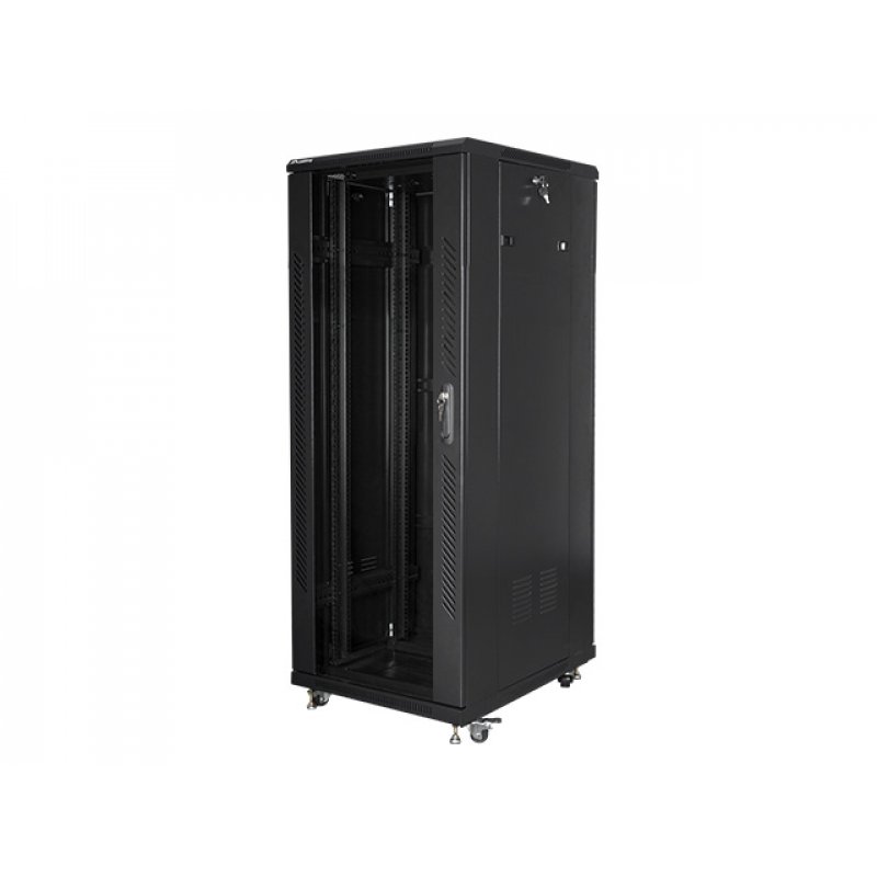 Lanberg FF01-6832-12B étagère 32U Rack autonome Noir
