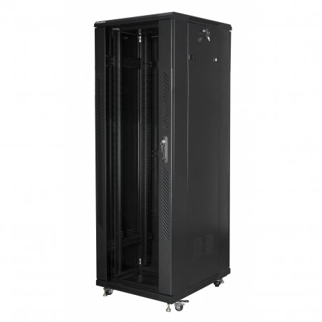 ARMARIO LANBERG RACK 19" 37U 600X800 FLAT PACK BLACK NEGRO
