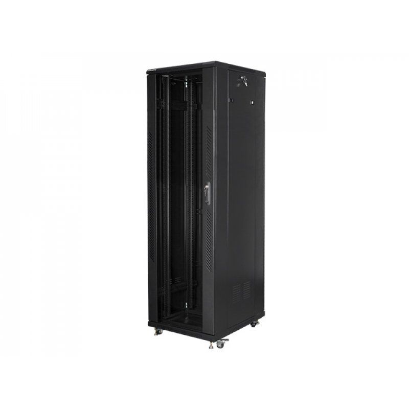 Lanberg FF01-6842-12B étagère 42U Rack autonome Noir