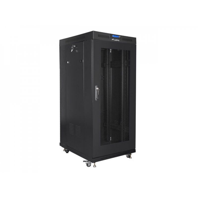 Lanberg FF01-8015-23BL étagère 15U Rack autonome Noir