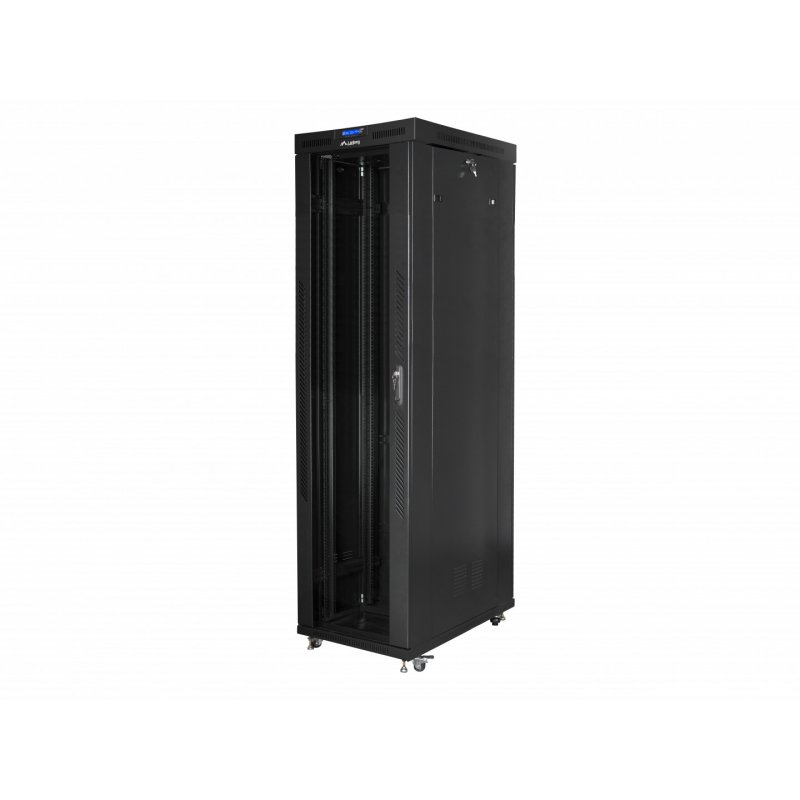 Lanberg FF01-8047-12B étagère 47U Rack autonome Noir