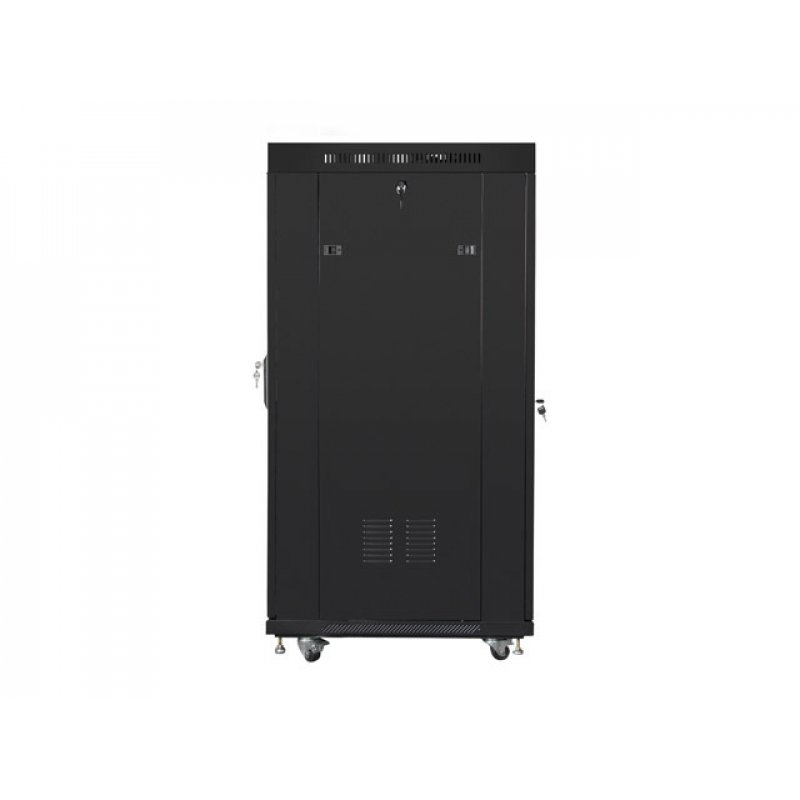 Lanberg FF01-8822-12BL étagère 22U Rack autonome Noir