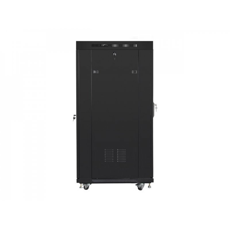 Lanberg FF01-8822-12BL étagère 22U Rack autonome Noir