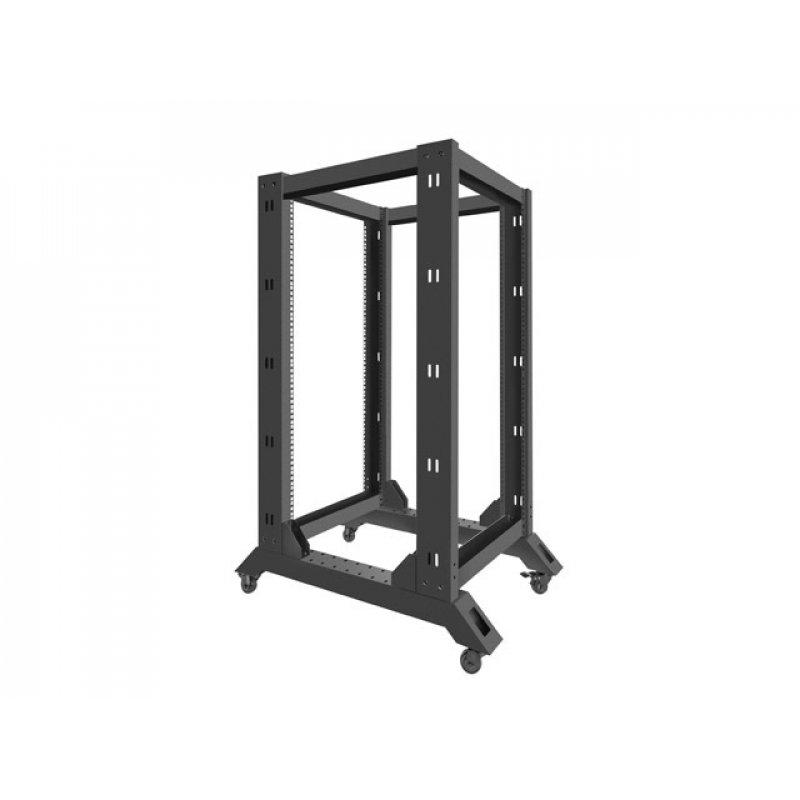 Lanberg OR01-6822-B rack cabinet 22U Freestanding rack Black