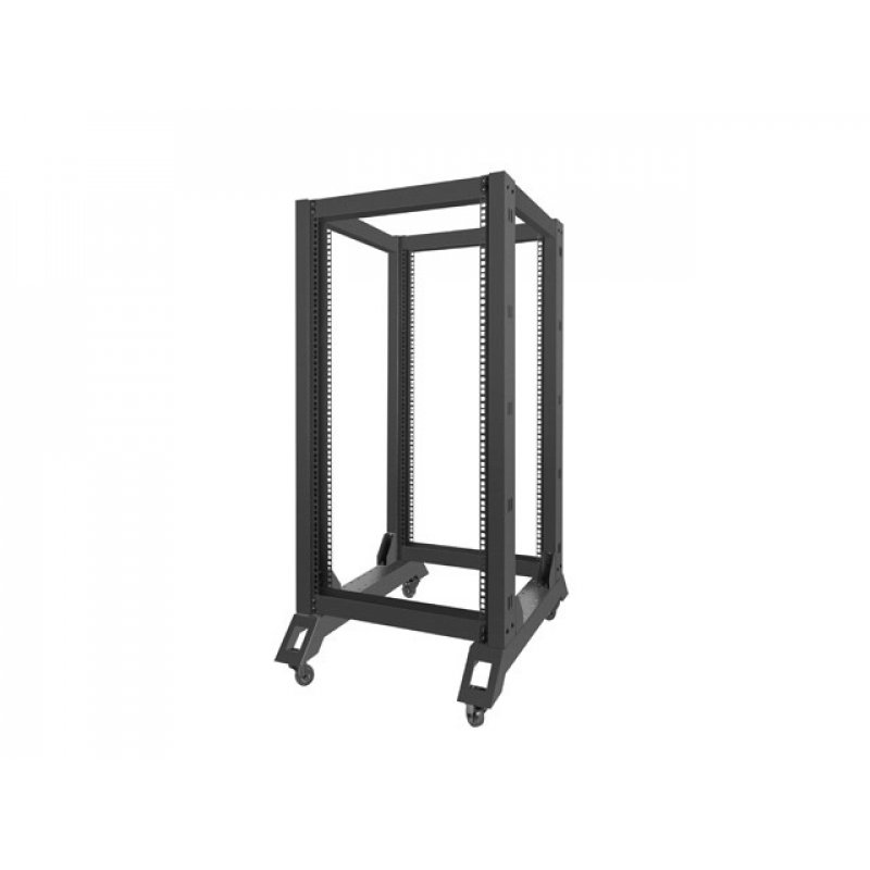 Lanberg OR01-6822-B étagère 22U Rack autonome Noir