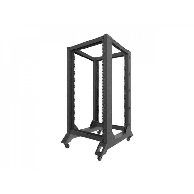 Lanberg OR01-6822-B étagère 22U Rack autonome Noir