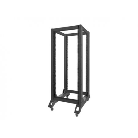 Lanberg OR01-6827-B rack cabinet 27U Freestanding rack Black