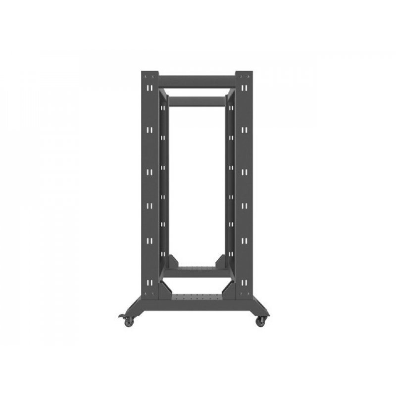 Lanberg OR01-6827-B étagère 27U Rack autonome Noir