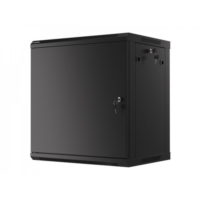 Lanberg WF01-6412-00B étagère 12U Rack monté sur le mur Noir