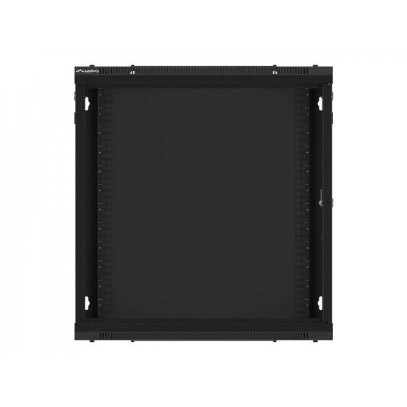 Lanberg WF01-6412-00B rack cabinet 12U Wall mounted rack Black