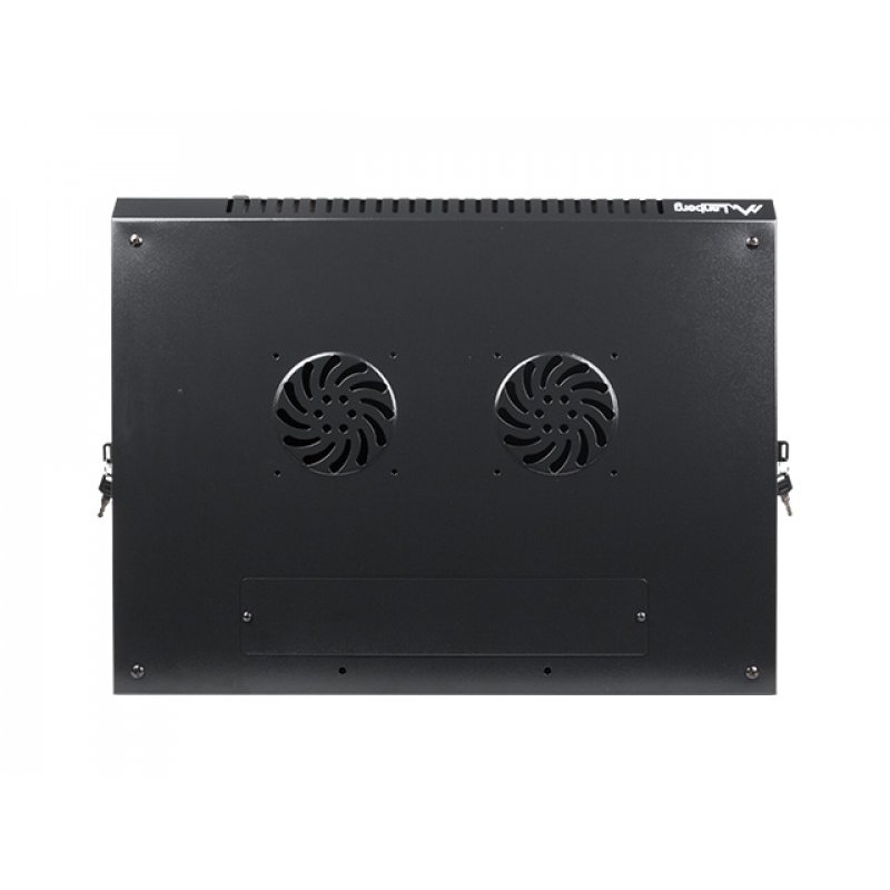 Lanberg WF01-6412-10B étagère 12U Rack monté sur le mur Noir