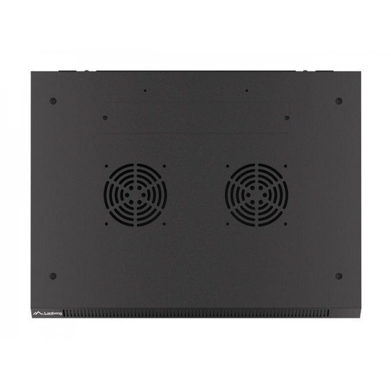 Lanberg WF01-6422-10B rack cabinet 22U Wall mounted rack Black