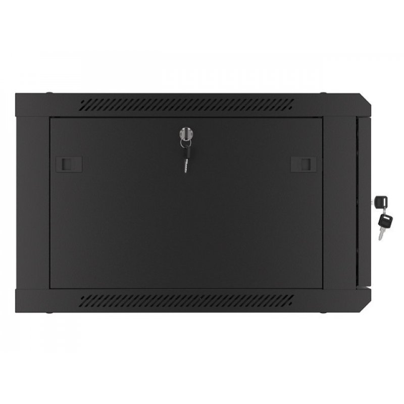 Lanberg WF01-6606-00B rack cabinet 6U Wall mounted rack Black